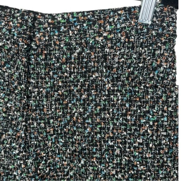 Sandro Space Tweed Wide Leg Textured Shorts Size 42 - Picture 5 of 16